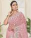 Picture of Excellent Pink Net Saree