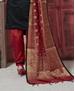 Picture of Classy Black Straight Cut Salwar Kameez