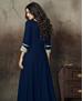 Picture of Graceful Navy Blue Readymade Gown