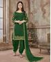 Picture of Magnificent Green Patiala Salwar Kameez