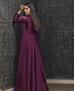 Picture of Superb Wine Readymade Gown