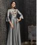 Picture of Graceful Grey Readymade Gown