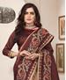 Picture of Magnificent Beige & Brown Designer Saree