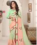 Picture of Superb Pastel Green Designer Saree