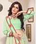 Picture of Superb Pastel Green Designer Saree