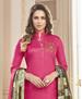 Picture of Excellent Dark Pink Cotton Salwar Kameez