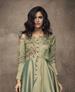 Picture of Comely Mint Green Readymade Gown