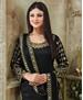 Picture of Ravishing Black Patiala Salwar Kameez