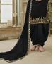 Picture of Ravishing Black Patiala Salwar Kameez