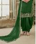 Picture of Enticing Green Patiala Salwar Kameez