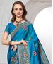 Picture of Sightly Blue Designer Saree