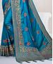 Picture of Sightly Blue Designer Saree