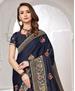 Picture of Radiant Navy Blue Designer Saree