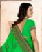 Picture of Magnificent Green Georgette Saree