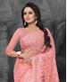 Picture of Splendid Pink Net Saree