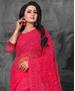 Picture of Appealing Dark Pink Net Saree