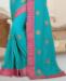 Picture of Amazing Blue Casual Saree