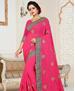 Picture of Charming Dark Pink Casual Saree