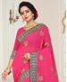 Picture of Charming Dark Pink Casual Saree