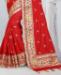 Picture of Delightful Red Silk Saree