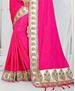 Picture of Beautiful Rani Pink Silk Saree