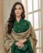 Picture of Delightful Dark Green Readymade Salwar Kameez