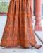 Picture of Beautiful Dark Coral Readymade Gown