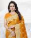 Picture of Sightly Orange Casual Saree