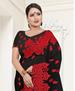 Picture of Elegant Black Net Saree