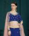 Picture of Charming Royal Blue Lehenga Choli