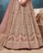 Picture of Magnificent Dusty Peach Anarkali Salwar Kameez