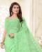 Picture of Beautiful Light Green Net Saree