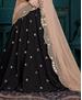 Picture of Enticing Black Lehenga Choli