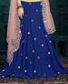 Picture of Charming Royal Blue Lehenga Choli