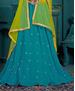 Picture of Bewitching Blue Lehenga Choli