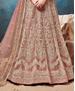 Picture of Magnificent Dusty Peach Anarkali Salwar Kameez