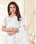 Picture of Radiant White Net Saree