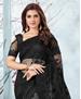 Picture of Stunning Black Net Saree