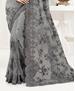 Picture of Nice Grey Net Saree