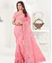 Picture of Radiant Pink Net Saree