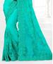 Picture of Resplendent Sea Green Net Saree