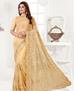 Picture of Ideal Yellow Net Saree