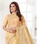 Picture of Ideal Yellow Net Saree