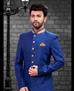 Picture of Sightly Royal Blue Indo Western