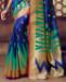 Picture of Shapely Royal Blue Silk Saree