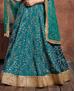 Picture of Classy Turquoise Lehenga Choli