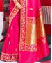 Picture of Alluring Rani Pink Silk Saree