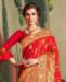 Picture of Amazing Red Silk Saree