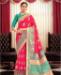 Picture of Alluring Dark Pink Silk Saree