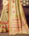 Picture of Elegant Cream Silk Saree